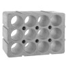 CASIER 12 BOUTEILLES POLYSTYRENE