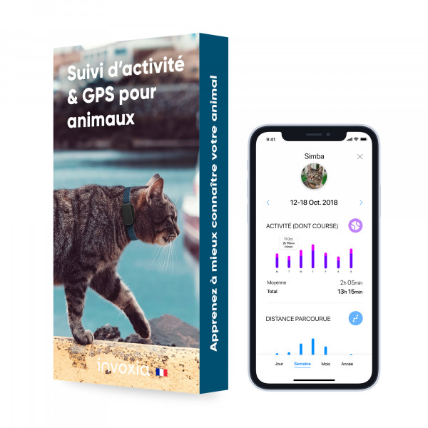 Pet Tracker GPS Pour Animaux - INVOXIA -100064899