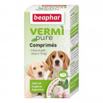 Comprimés Purge Plantes Chiot & Petit Chien Vermipure - BEAPHAR