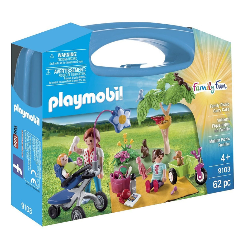 Valisette Pique-nique en famille PLAYMOBIL - dès 4 ans