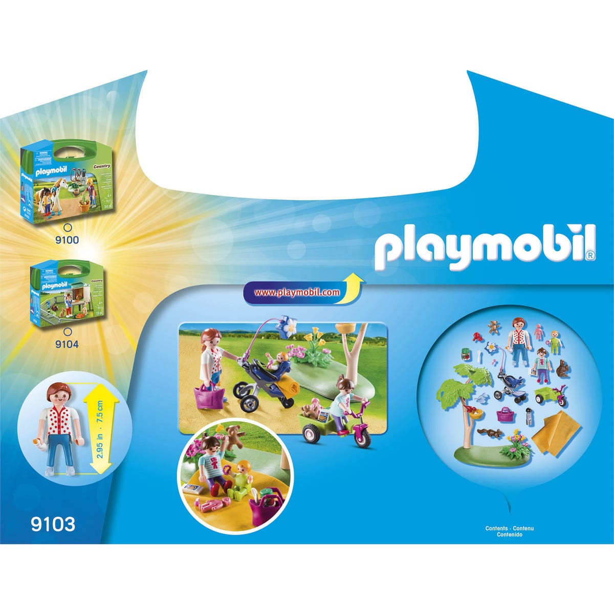 Valisette magasin playmobil - Playmobil - 24 mois