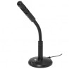 Microphone Flexible Pour PC et MAC Noir BLUESTORK – BSFLEXMIC