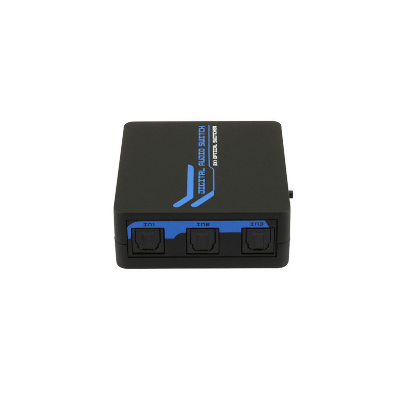 Commutateur Optique TOSLINK/SPDIF 3 entrées 1 Sortie D2 DIFFUSION - SWITCHD2SWOPT3M1F