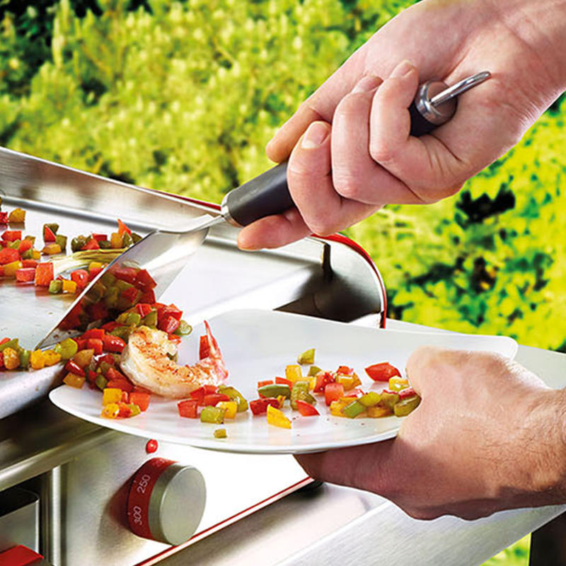 Grattoir multifonctionnel de spatule de nettoyage de cuisine d'acier  inoxydable