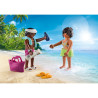 Duo Couple de vacanciers PLAYMOBIL - Dès 4 ans