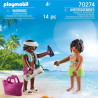 Duo Couple de vacanciers PLAYMOBIL - Dès 4 ans