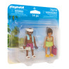 Duo Couple de vacanciers PLAYMOBIL - Dès 4 ans