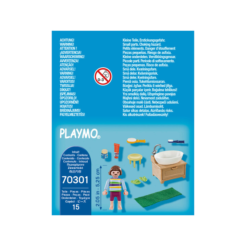 Enfant avec lavabo PLAYMOBIL - Dès 4 ans