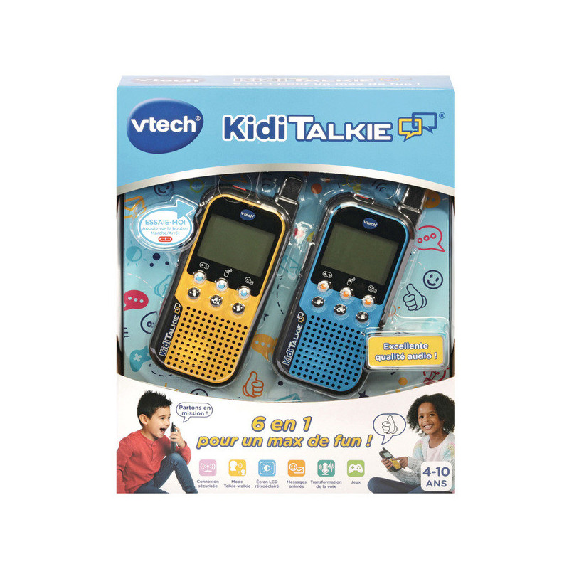 Kidi Talkie Jaune VTECH - Dès 4 ans