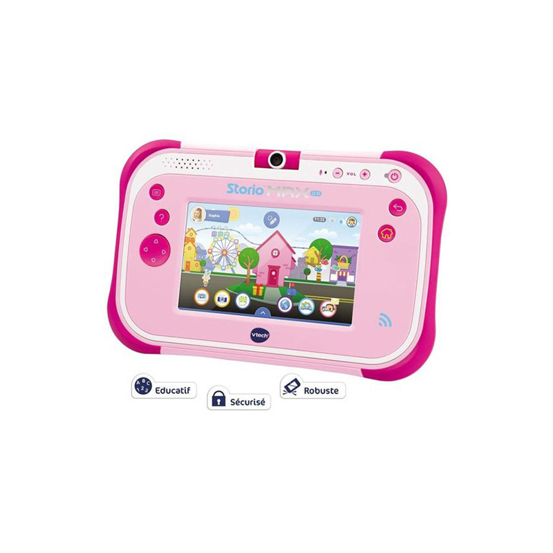 Tablette enfant Storio Max 2.0 Rose VTECH - Dès 3 ans