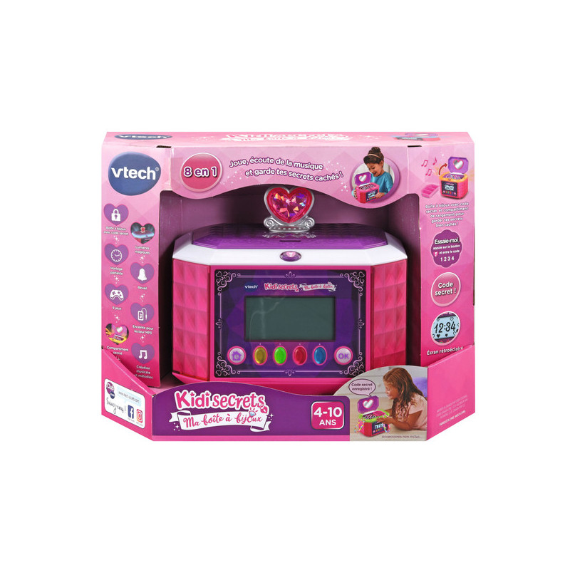 Ma boîte à bijoux KidiSecrets VTECH - Dès 4 ans