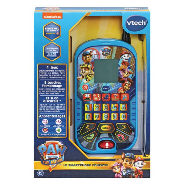 PAT' PATROUILLE Lecteur DVD portable enfant écran LCD 7” LEXIBOOK - batterie  rechargeable - La Poste