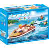 Bateau avec Bouées et Vacanciers PLAYMOBIL - dès 4 ans