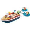 Bateau avec Bouées et Vacanciers PLAYMOBIL - dès 4 ans