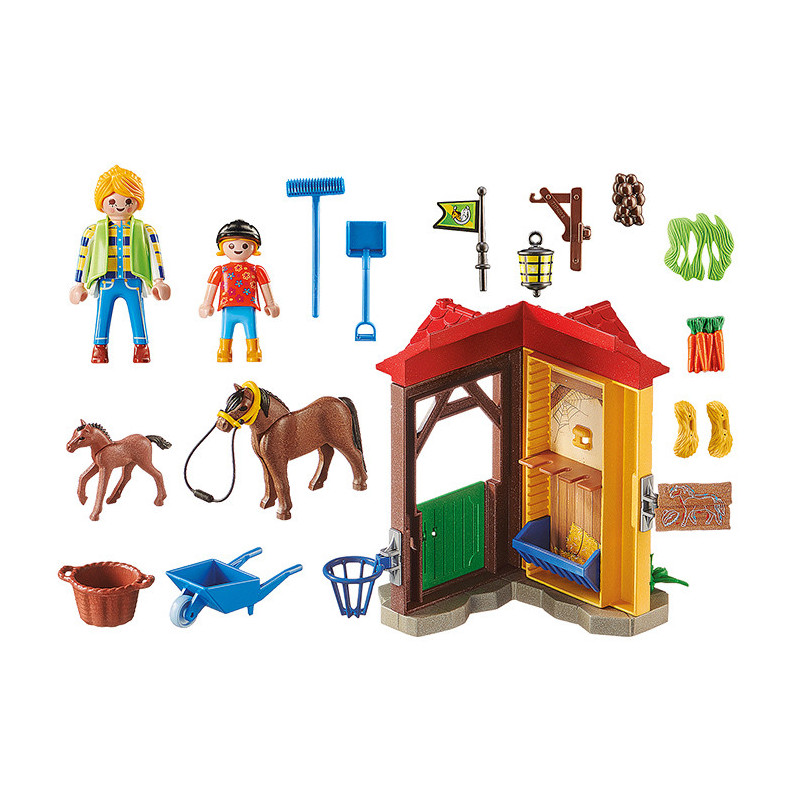 Starter Pack Box et Poneys PLAYMOBIL - dès 3 ans