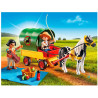 Enfants Avec Chariot et Poney PLAYMOBIL - dès 4 ans