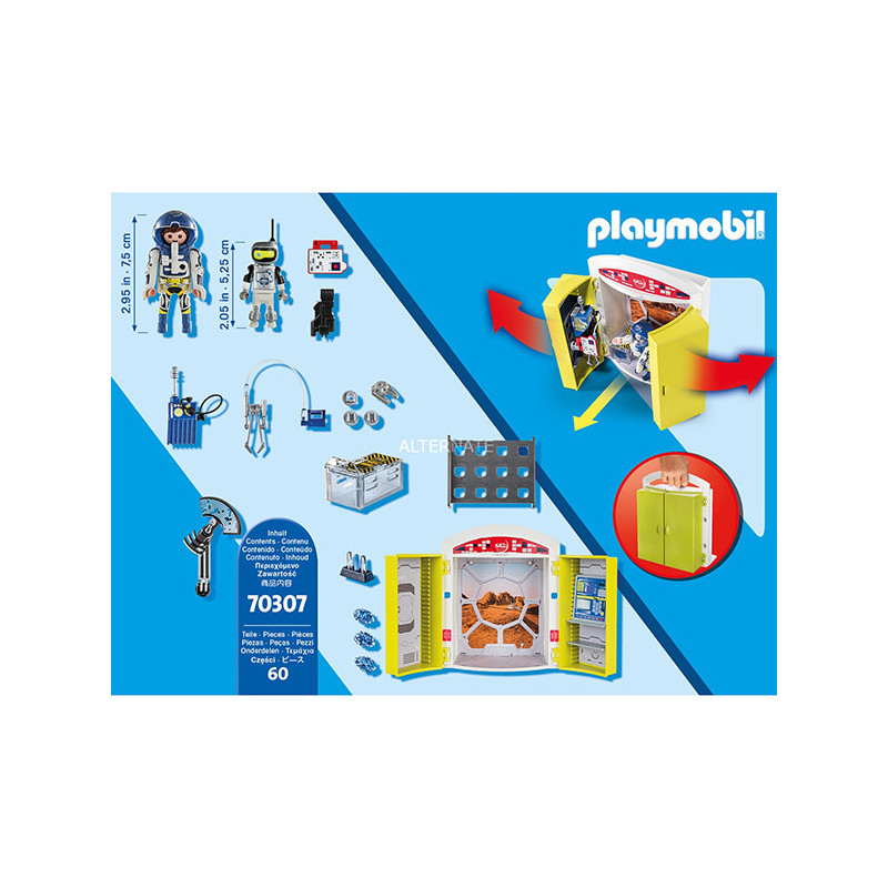 Coffre base spatiale PLAYMOBIL - dès 4 ans