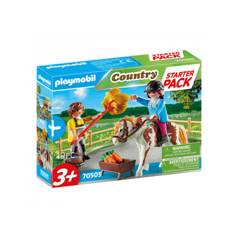 Starter Pack Cavalière PLAYMOBIL - Dès 3 ans