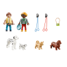 Valisette Enfants et chiens PLAYMOBIL - Dès 4 ans