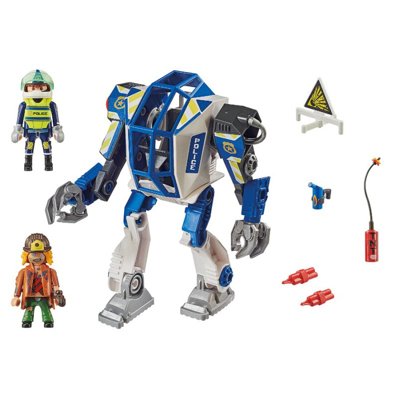 Police Robot de Police PLAYMOBIL - Dès 4 ans