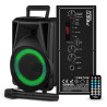 Enceinte Portable Amplifiée 200W LED - FESTISOUND - FESTI08