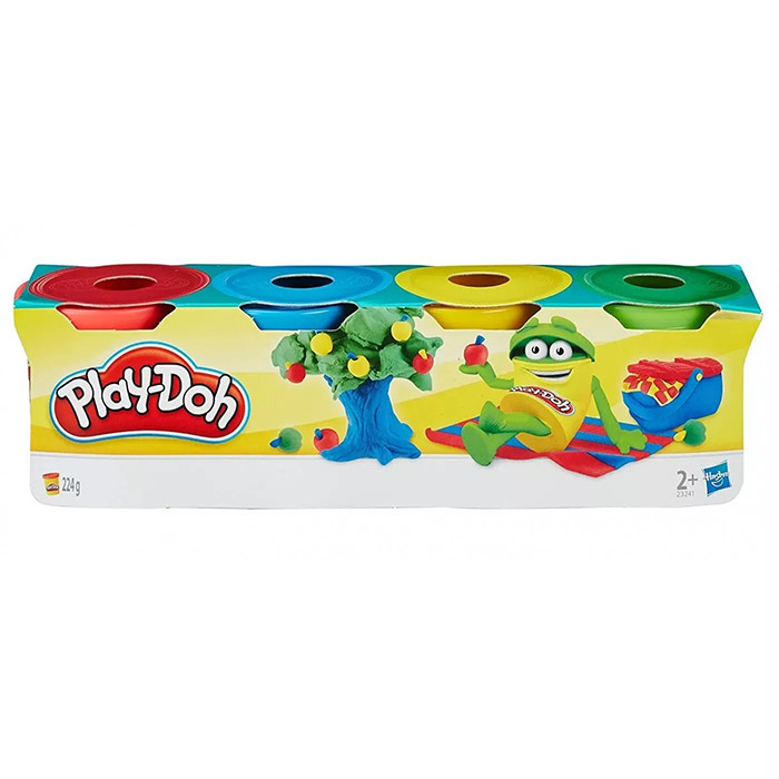 Play-Doh, Mon Premier Kit avec 4 pots de pâte a modeler, dès 3 ans au  meilleur prix