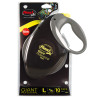 Laisse pour Chien Giant Professionel sangle L Noir 10M FLEXI