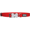 Collier medium uni rouge 20mm RED DINGO