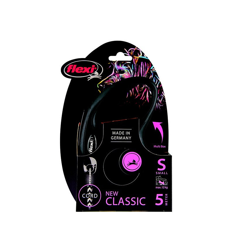 Laisse corde 5M classique chien S FLEXI