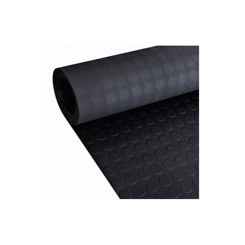 TAPIS 1M PASTILLE NOIR T10