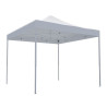 TENTE MÉTAL BLANC BORA EASY 295 cm x 295 cm 5616393