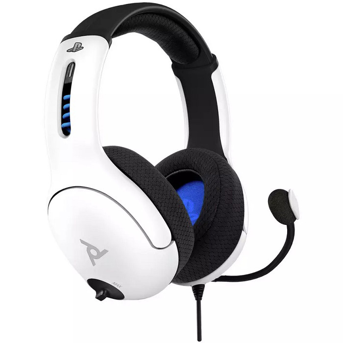Casque Gaming filaire PDP LVL40 Blanc - PS4 : le casque gaming à