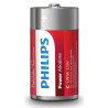 Piles LR14 / C Powerlife Alcaline 1,5 V pack de 2 Rouge - PHILIPS - LR14P2B/10