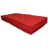 MATELAS SOL COTON 60X120X15 ROUGE