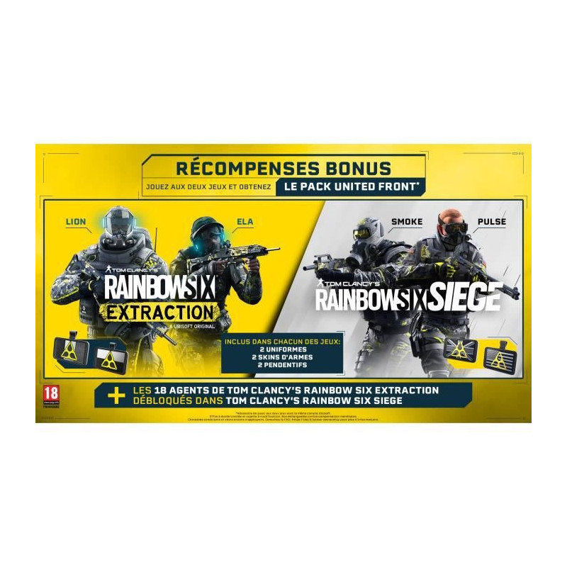 Jeu PS4 Rainbow Six Extraction - UBISOFT - 65700016936