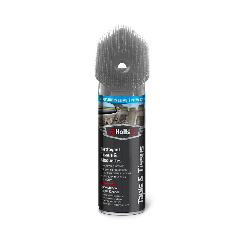 NETTOYANT TISSUS MOQUETTES + BROSSE AEROSOL - HOLTS