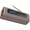 Radio FM portable bluetooth FM DAB+ Marron - GRUNDIG - GBTBANDCOFFEE-GLR776