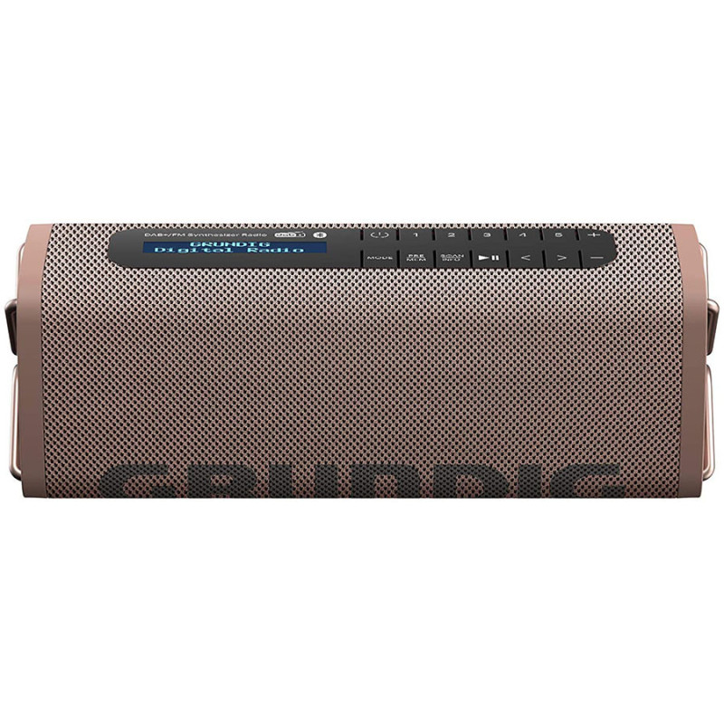 Radio FM portable bluetooth FM DAB+ Marron - GRUNDIG - GBTBANDCOFFEE-GLR776