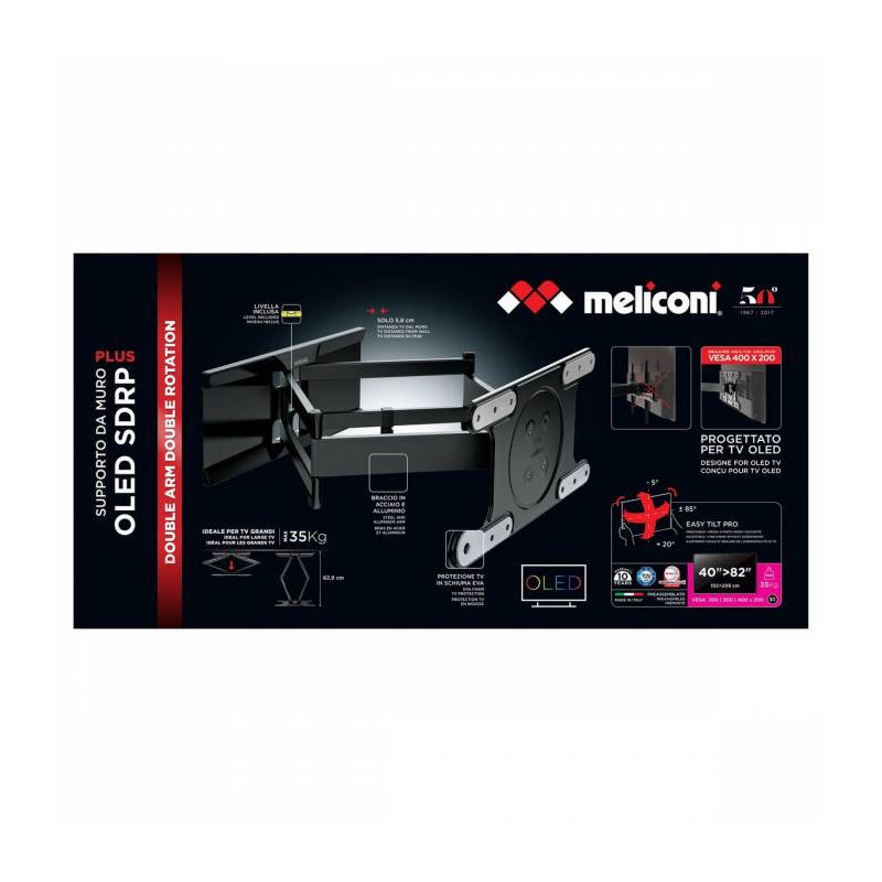 Support mural TV Spécial OLED SDRP TV OLED - MELICONI - MEL480870