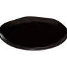 Assiette à Dessert Terre O 20cm Noir - SECRET DE GOURMET - 154854B