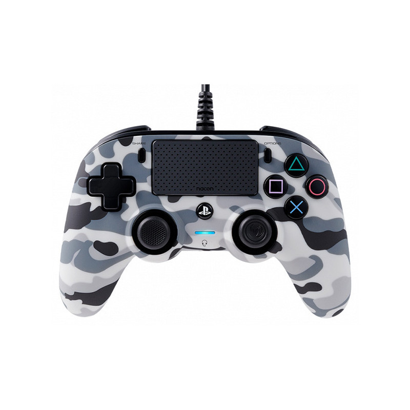 Manette Filaire PS4 Officielle Compact Controller Gris - NACON - VPS4OFCPADCAMGNACON