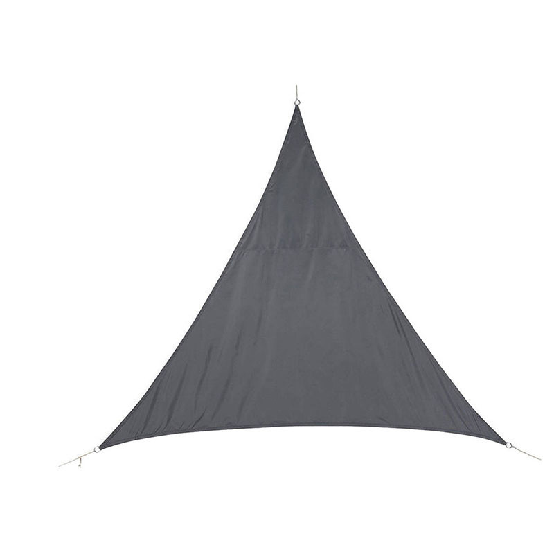 VOILE D'OMBRAGE CURACAO TRIANGULAIRE 4X4X4M GRIS