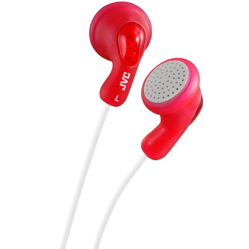 Ecouteurs Intra-auriculaire filaire Gumy Rouge - JVC - HAF14RNU