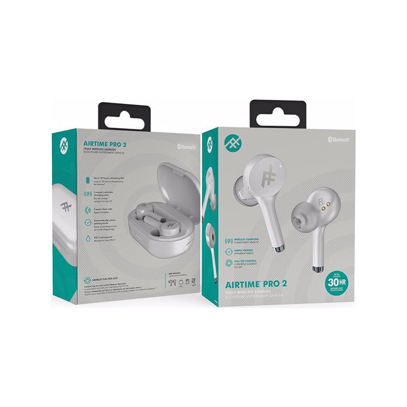 Écouteurs sans fil Bluetooth Pure Sound Clarity 102 Airlinks Blanc - MONSTER