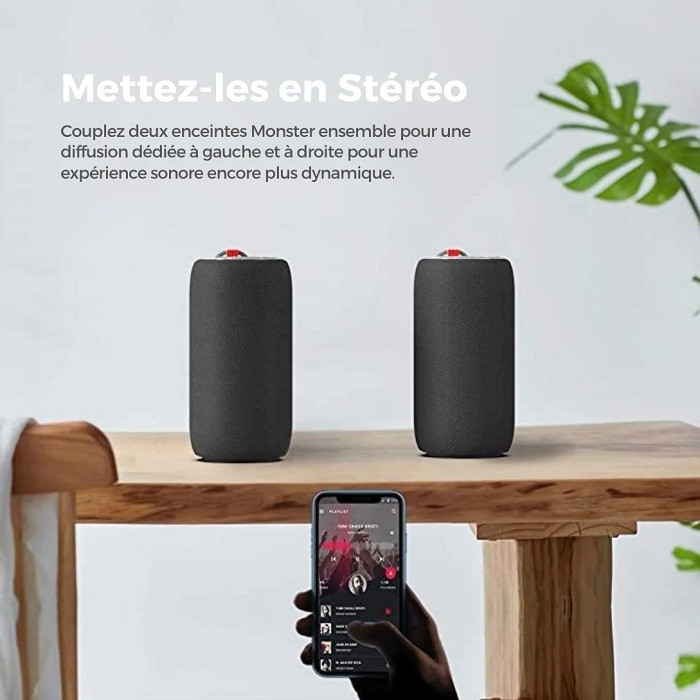 ENCEINTES BLUETOOTH – Monster