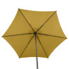 PARASOL SOYA 2,7M MOUTARDE