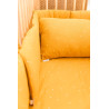 Housse de couette + taie d'oreiller jaune - Gloop!