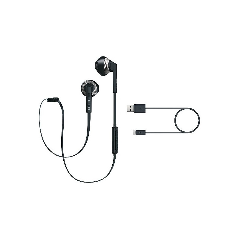 Casque Bluetooth Haut-Parleurs 14,2mm Noir PHILIPS - SHB5250BK/00