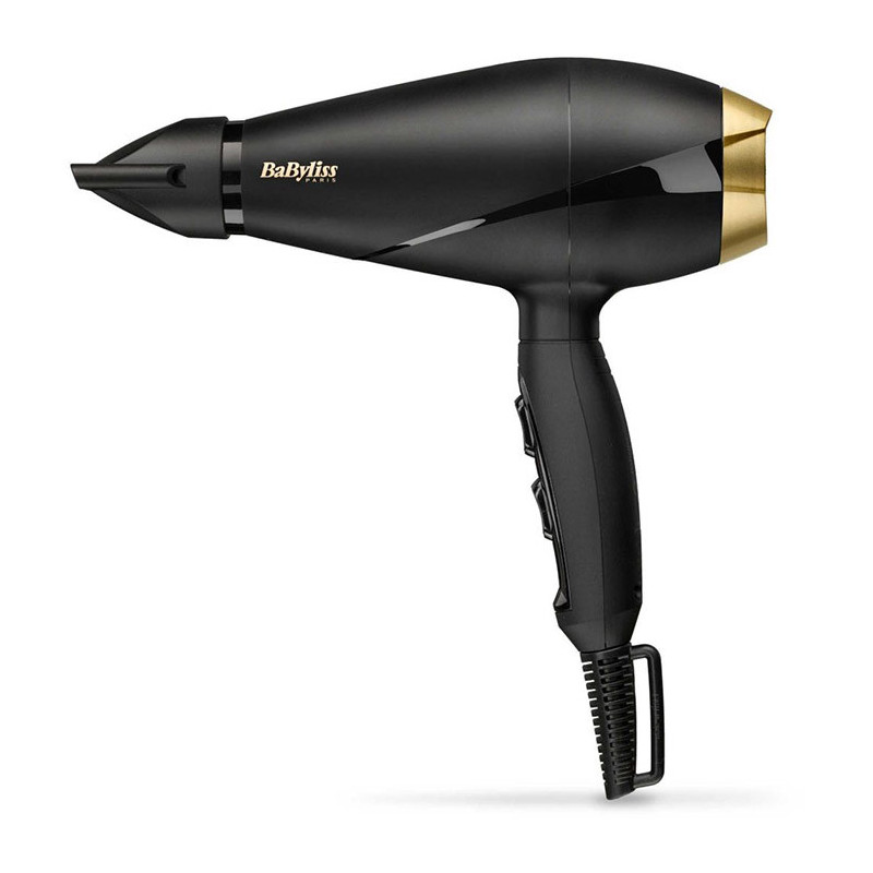 Sèche-Cheveux Power Pro 2000 Noir/Doré - BABYLISS - 6704E