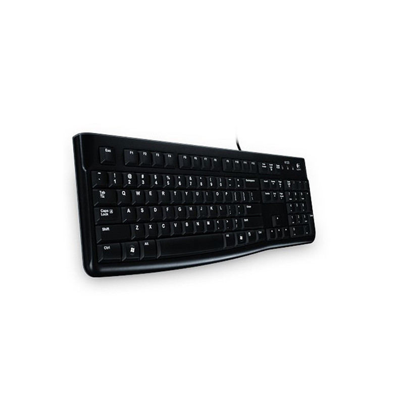 Clavier filaire K120 USB AZERTY Noir - LOGITECH - CLA_LOG_K120_RETAI